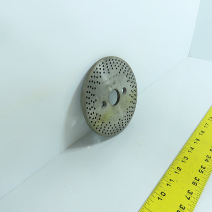 Bridgeport No. 2 5-1/2" OD Dividing Head Indexer Hole Plate 1-1/8" Bore