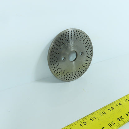 Bridgeport No. 3 5-1/2" OD Dividing Head Indexer Hole Plate 1-1/8" Bore