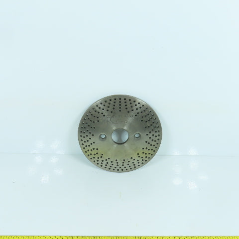 Bridgeport No. 3 5-1/2" OD Dividing Head Indexer Hole Plate 1-1/8" Bore
