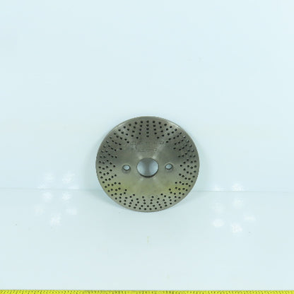 Bridgeport No. 3 5-1/2" OD Dividing Head Indexer Hole Plate 1-1/8" Bore