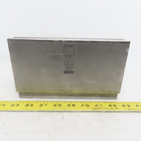 Trumpf 857536 EV-W16 Brake Press Die 84° 200mm Wide R1.60 H=100mm Laser dur