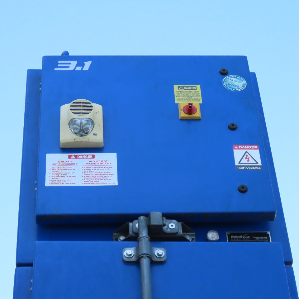 Robo Vent DTS-5000-4 20Hp 480V 3Ph Dust Collection W/ Fire Suppression System