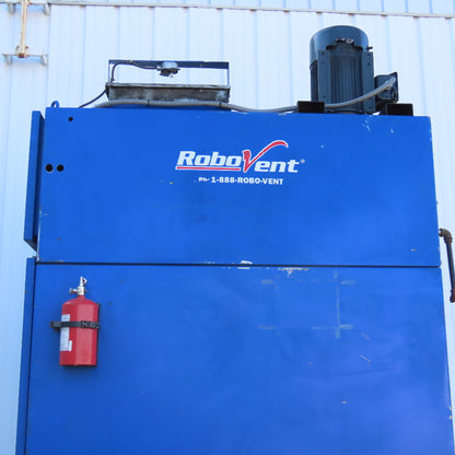 Robo Vent DTS-5000-4 20Hp 480V 3Ph Dust Collection W/ Fire Suppression System