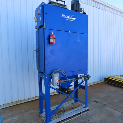 Robo Vent DTS-5000-4 20Hp 480V 3Ph Dust Collection W/ Fire Suppression System