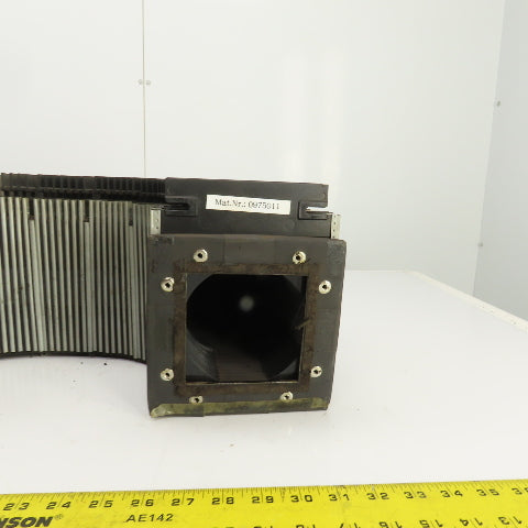 Trumpf RBT112/40BX 0975011 L4030 Laser Beam Path Accordion Y-Axis Bellows