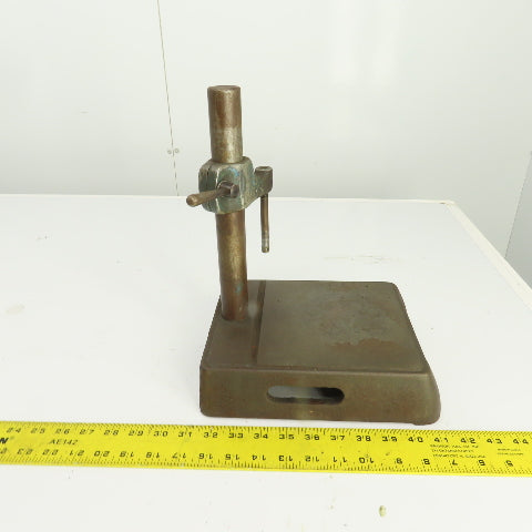 Inspection Comparator Stand Indicator Holder 7" x 9" Base 17" H x 1-1/4" Post