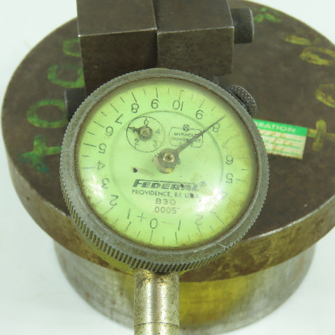 Federal B30 Dial Indicator Comparator Post Stand 11" Post 0.00005"