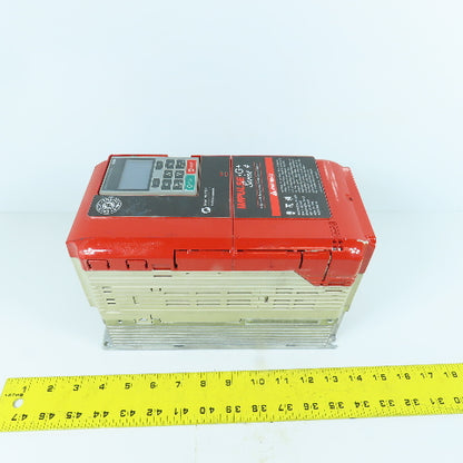 Yaskawa CIMR-AU4A0011AAA Rev E Impulse AC Drive 11.1/9.2A Output 380-480V In