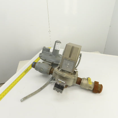 Honeywell V4055D 1019 120V G-LP Gas Valve Actuator W/ Sensus 243-12 Regulator