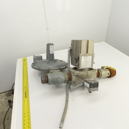 Honeywell V4055D 1019 120V G-LP Gas Valve Actuator W/ Sensus 243-12 Regulator