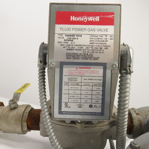 Honeywell V4055D 1019 120V G-LP Gas Valve Actuator W/ Sensus 243-12 Regulator