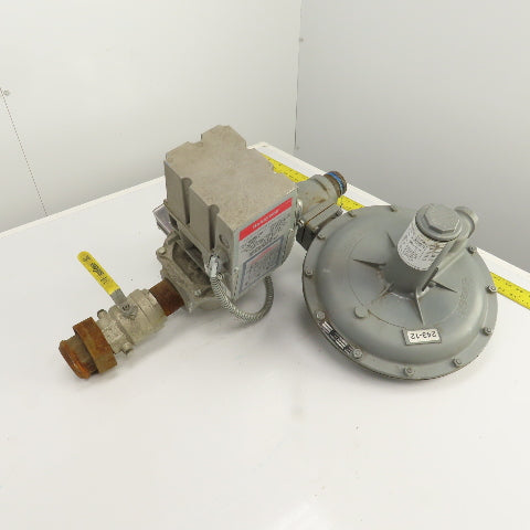 Honeywell V4055D 1019 120V G-LP Gas Valve Actuator W/ Sensus 243-12 Regulator