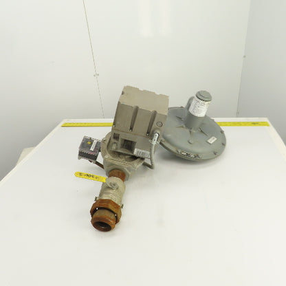 Honeywell V4055D 1019 120V G-LP Gas Valve Actuator W/ Sensus 243-12 Regulator
