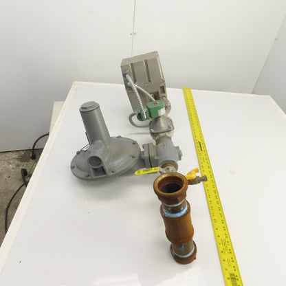 Honeywell V4055A 1098 120V G-LP Gas Valve Actuator W/ Sensus 243-8-2 Regulator