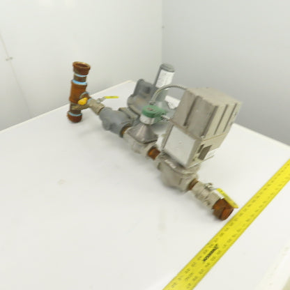 Honeywell V4055A 1098 120V G-LP Gas Valve Actuator W/ Sensus 243-8-2 Regulator