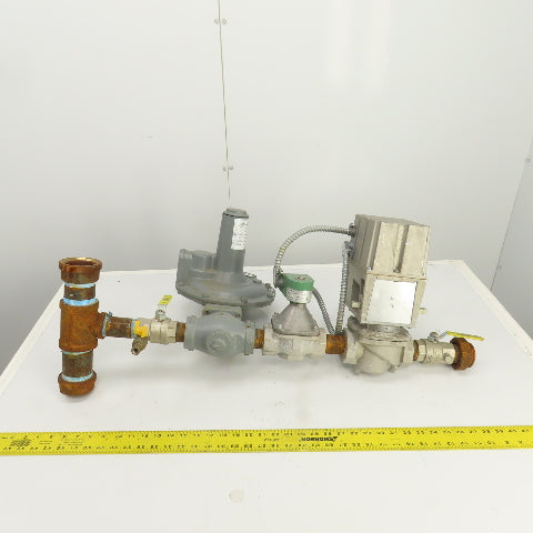 Honeywell V4055A 1098 120V G-LP Gas Valve Actuator W/ Sensus 243-8-2 Regulator
