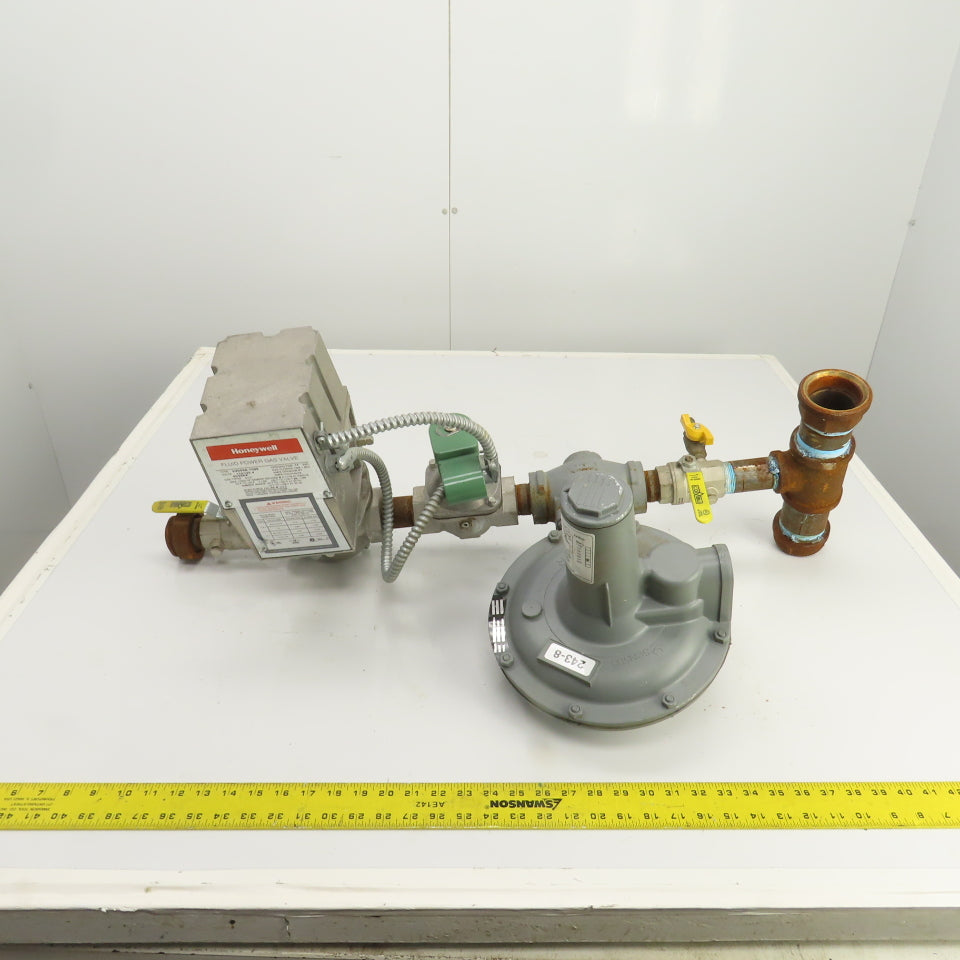 Honeywell V4055A 1098 120V G-LP Gas Valve Actuator W/ Sensus 243-8-2 Regulator