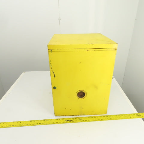 Se-Cur-All 1-Shelf 4 Gallon Flammable Storage Cabinet 17 x 17 x 23 (Bad Handle)
