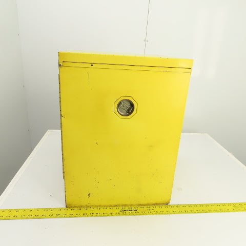 Se-Cur-All 1-Shelf 4 Gallon Flammable Storage Cabinet 17 x 17 x 23 (Bad Handle)