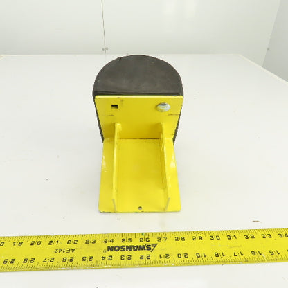 7-1/2" H x 5-1/2" W Half Oval Rubber Dock Body Fender Bumper W/ Mounting Bracket