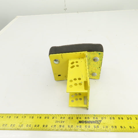 7-1/2" H x 5-1/2" W Half Oval Rubber Dock Body Fender Bumper W/ Mounting Bracket