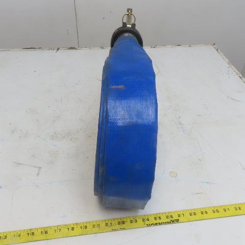 2" x 50' Blue PVC Backwash Hose W/Male & Female Camlock Coupler