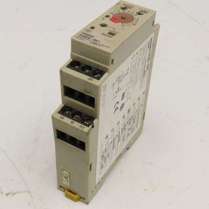 Omron H3DE-M1 0.1s-120H Din Mount Timing Relay 24-230V