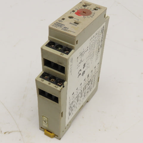 Omron H3DE-M1 0.1s-120H Din Mount Timing Relay 24-230V