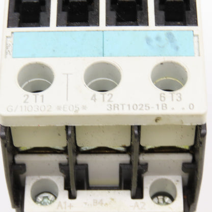 Siemens 3RT1025-1BB40 Motor Starter Contactor 600V 25A 24VDC Coil