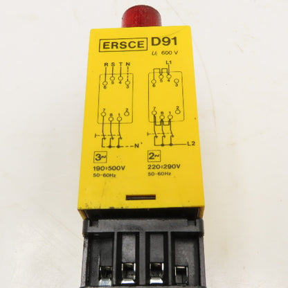 ERSCE D91 190-500V AC 50/60Hz Phase Indicator