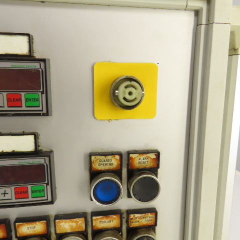 Sinico R60/4-350 MD TOP 2000 Machine Operator Manual Control Panel