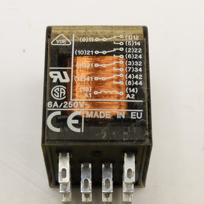Schrack PT570024 Ice Cube Relay 6A 250V 24V DC Coil Lot Of 5