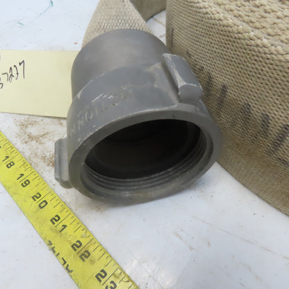 3" x 50 ' Backwash/ Fire Hose W/Male & Female Threaded Ends 250PSI