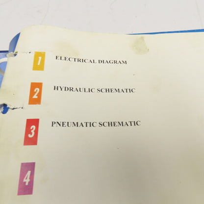 Sinico Electrical Hydraulic Pneumatic Diagram Book TR60/4-350-MD