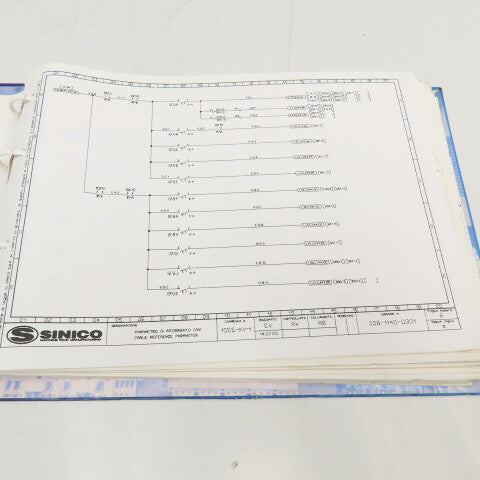 Sinico Electrical Hydraulic Pneumatic Diagram Book TR60/4-350-MD
