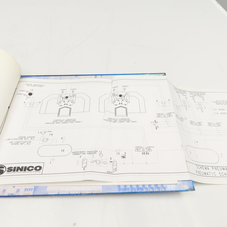Sinico Electrical Hydraulic Pneumatic Diagram Book TR60/4-350-MD