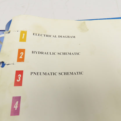 Sinico Electrical Hydraulic Pneumatic Diagram Book TR60/4-350-MD