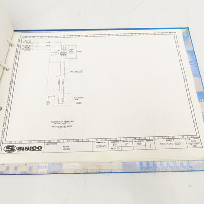 Sinico Sin-O-Matic Electrical Diagram Book TR60/4-350-MD