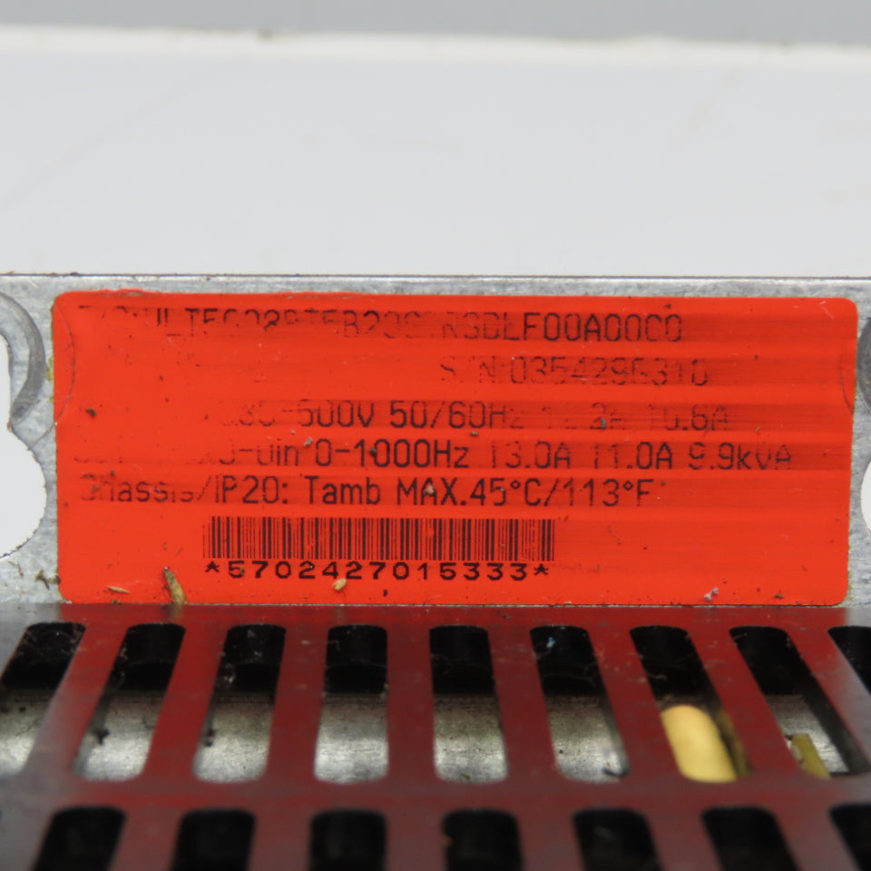 Danfoss VLT5008PT5B20STR3DLF00A00C0 Variable Frequency Drive 3x380-500V 0-1000Hz