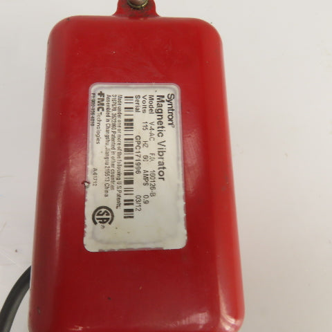 Syntron V-4-AC Magnetic Vibrator 115V W/ Homer City Automation Controller HCA-R3