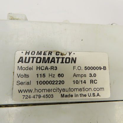 Syntron V-4-AC Magnetic Vibrator 115V W/ Homer City Automation Controller HCA-R3