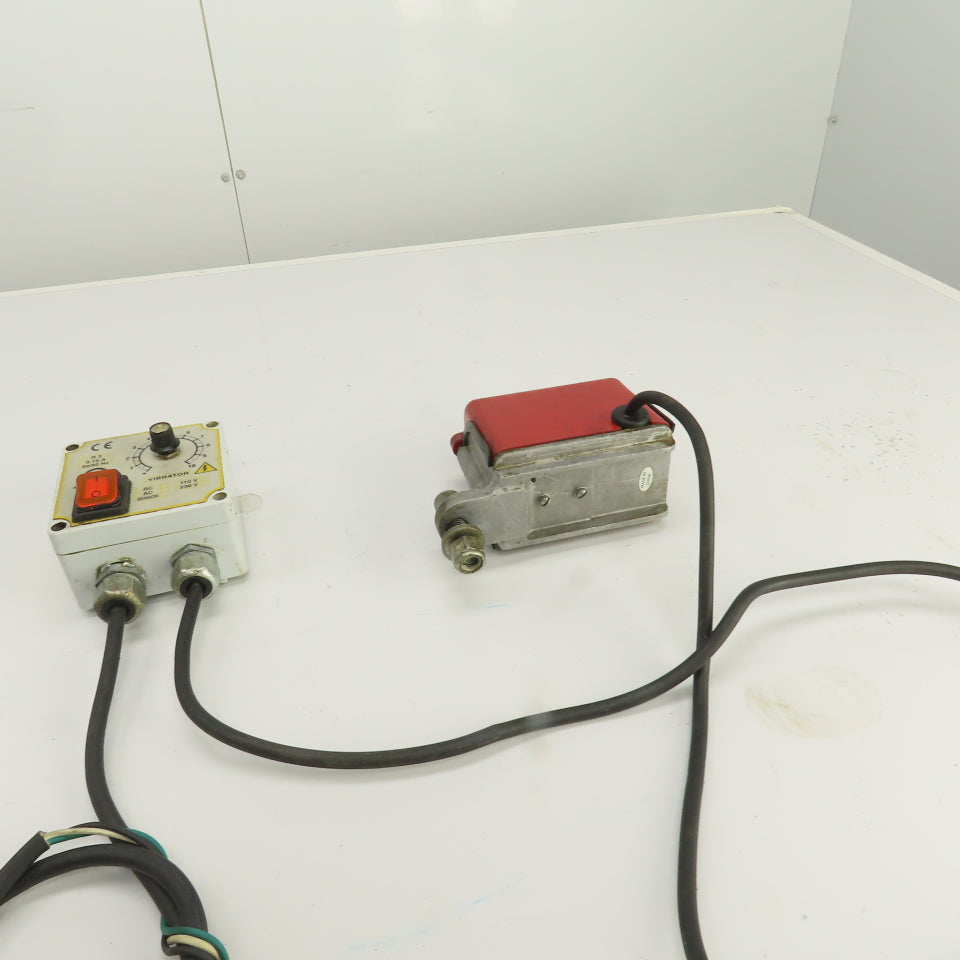 Syntron V-4-AC Magnetic Vibrator 115V W/ Homer City Automation Controller HCA-R3