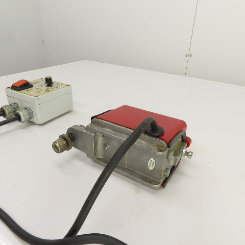 Syntron V-4-AC Magnetic Vibrator 115V W/ Homer City Automation Controller HCA-R3