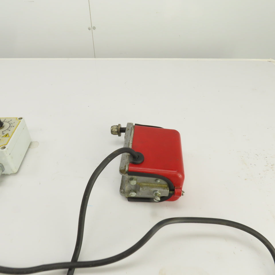 Syntron V-4-AC Magnetic Vibrator 115V W/ Homer City Automation Controller HCA-R3