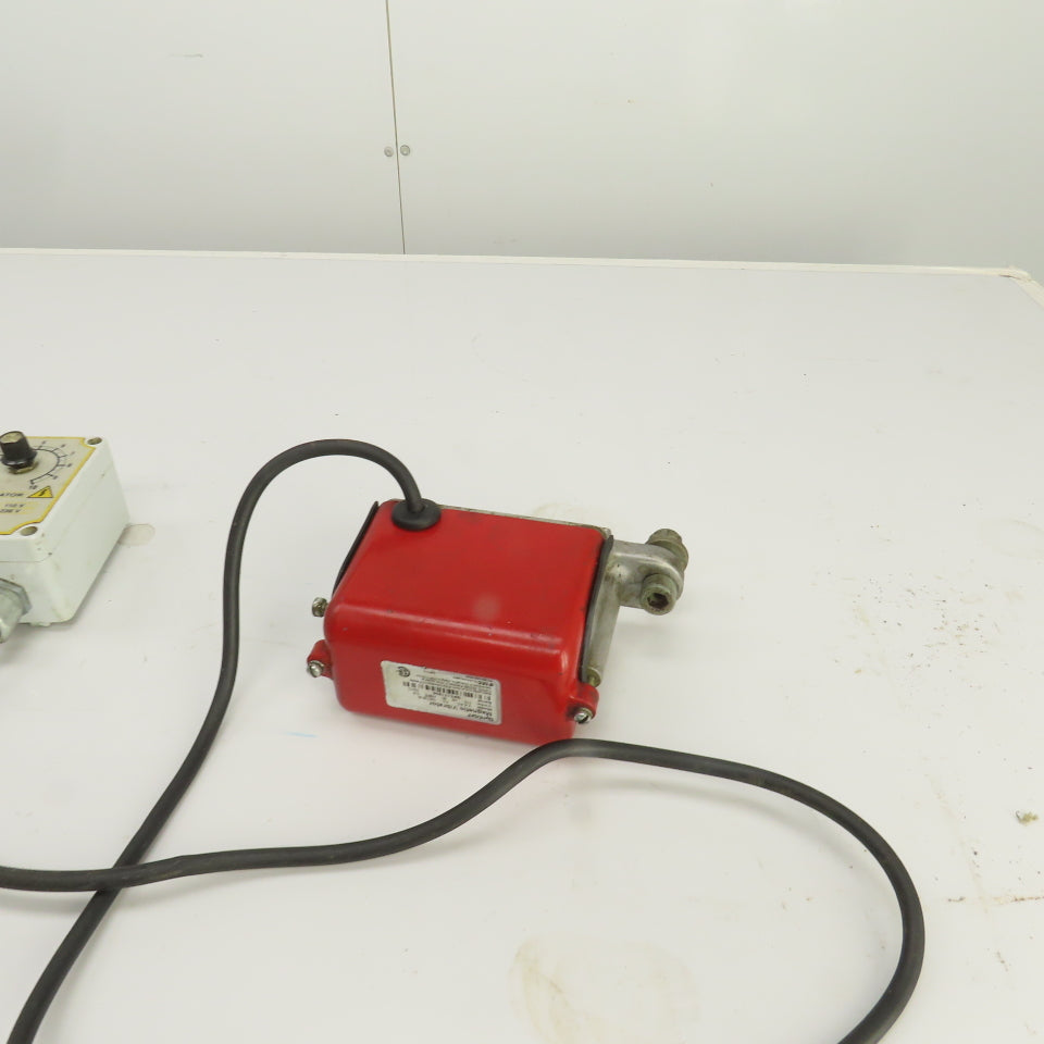 Syntron V-4-AC Magnetic Vibrator 115V W/ Homer City Automation Controller HCA-R3