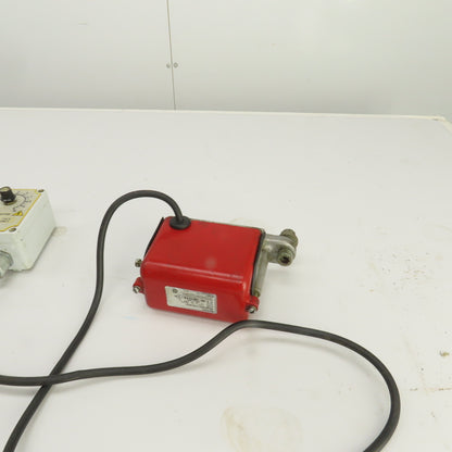 Syntron V-4-AC Magnetic Vibrator 115V W/ Homer City Automation Controller HCA-R3