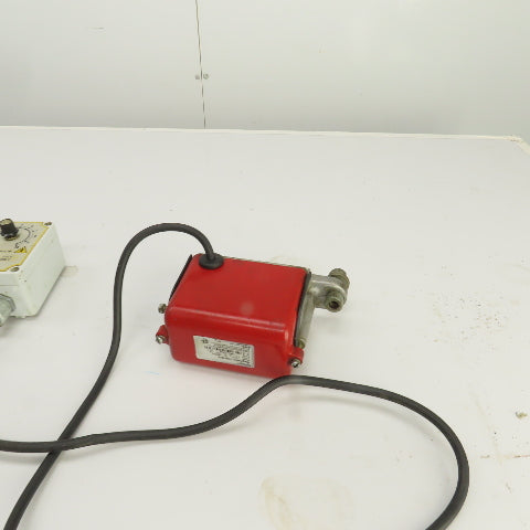 Syntron V-4-AC Magnetic Vibrator 115V W/ Homer City Automation Controller HCA-R3