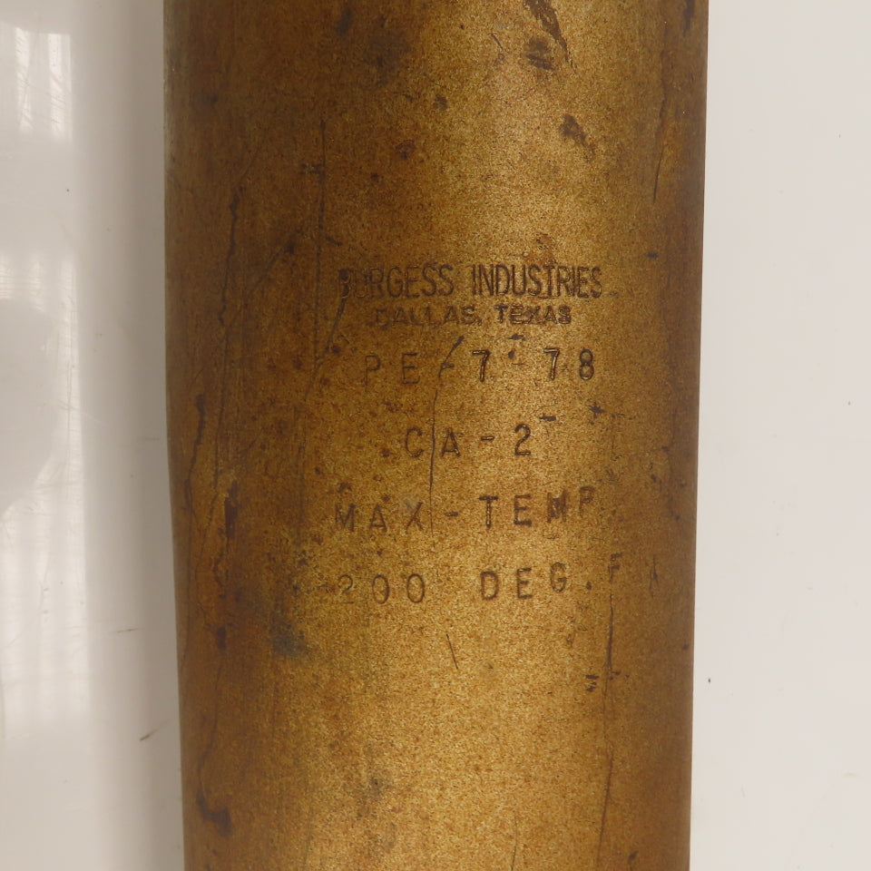 Furgess PE-7 78 CA-2 Exhaust Muffler 200° Degree 2" NPT