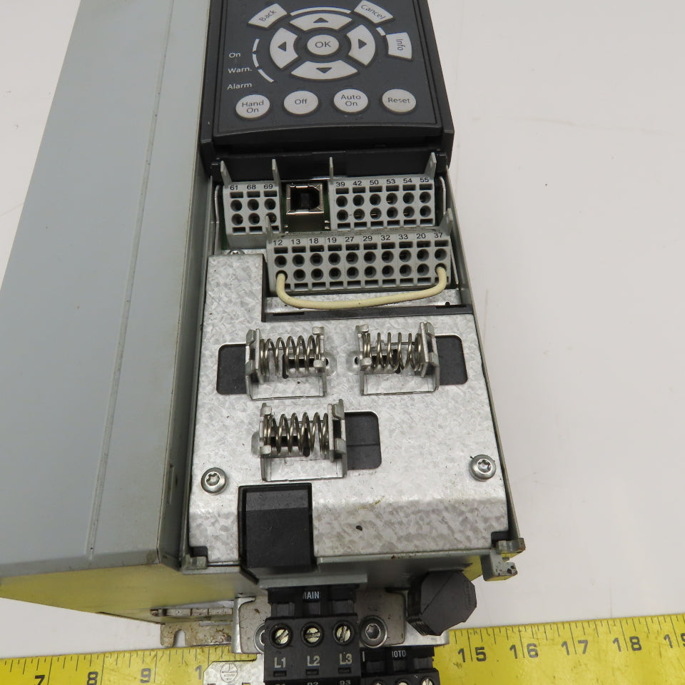 Danfoss FC-302P7K5T5E20HBGXXXXSXXXXAXBXCXXXXDX 3x380-500V VFD Drive 0-590Hz