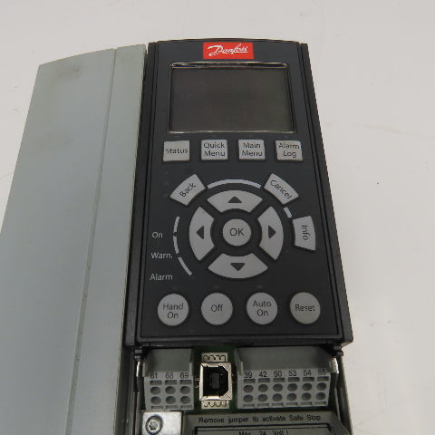 Danfoss FC-302P7K5T5E20HBGXXXXSXXXXAXBXCXXXXDX 3x380-500V VFD Drive 0-590Hz